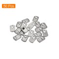 Slide In T Nut With Offsethread 50 Pieces 5 16 18 304 Stainless Steel Nuts For T Track Extrusions Silver