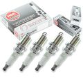 4 Pc Ngk V-power Spark Plugs For Saturn Sl2 1 9l L4 1991-2002 