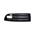 Fog Light Cover For Volkswagen Jetta 1999 To 2005 Front Driver Side Outer Bumper Grille Textured Black Plastic Replacement 