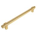 Cosmas 161-224bb Brushed Brass Cabinet Bar Handle Pull 8-7 8 224mm Hole Centers 