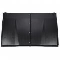 Hecasa Hard Roof Top Compatible With 2015-2023 Honda Pioneer 500 2021 520 Black 2-piece