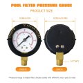 Homesweet 60psi 1 4 Npt Bottom Mount Pressure Gauge For Swimming Pool Spa Replacement Filter Pump Systems