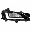 Kuafu Fog Light Compatible With 2019-2020 Hyundai Tucson Led Daytime Running Front Bumper Lamp Drl Driver Side Passenger Clear