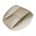 Carbhub Driver Passenger Bottom Top Seat Cover Tan Leather Fit For 2007-2014 Chevy Tahoe Gmc Sierra Avalanche Suburban