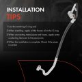 A-premium A C Discharge Line Hose Assembly Compatible With Ford Transit-150 2020 Transit-250 Transit-350 Hd 3 5l Compressor To