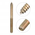 Uxcell M6x70mm Hanger Bolts 120pcs Double Ended Thread Dowel Screws For Wood Furniture Connecting