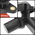 A-premium 5-pc Engine Camshaft Crankshaft Position Sensors Compatible With Audi A4 2006-2007 Quattro 2005-2009 A6 2006-2006