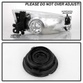 Acanii For 1997 1998 1999 Toyota Camry Headlights Headlamps Replacement Set Driver Passenger Side
