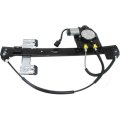 Rear Passenger Side Power Window Regulator With Motor For Gmc Envoy 2002 2009 5 Fits Gm1551109 And 15893783 