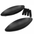 Hongk- Mirror Block Off Compatible With 2006-2009 Kawasaki Ninja Zx-14 Zx14 R Zx-14r Zx1400 Black B01bw4msr0