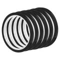 6pcs 1 4 X 36 Yard Graphic Tape Whiteboard Grid Marking Pinstripe Chart Line Black 