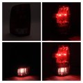 Halogen Tail Light Pair With Bulbs For 2009 To 2018 Dodge Ram 1500 2500 3500 Red Lens Rear Brake Reverse Lamp Replacement