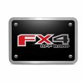 Ipick Image Made For Ford Fx4 Off-road 3d Black 3 8 Thick Solid Billet Aluminum Tow Hitch Cover