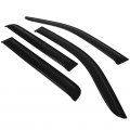 Ocpty Window Visors Fits For 2005-2018 Nissan Frontier Tape-on Rain Guards Side Deflectors 4 Pieces 2pcs Front Doors And Rear