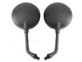 2x Motorcycle Side Mirror Motorbike Rear View Left Right Mirrors Fit For Kwasaki Kz900 Kz1000