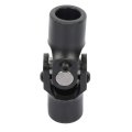 Steering U Joint 3 4 In Round To Smooth 96mm Single Universal Shaft Coupler High Strength Steel 35 Degrees Working Angle Black 