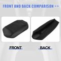 X Autohaux Microfiber Leather Auto Car Armrest Protective Cover Pad For Honda Civic 2012 2013 2014 2015 Black With Stitching