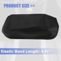 X Autohaux Microfiber Leather Auto Car Armrest Protective Cover Pad For Honda Civic 2012 2013 2014 2015 Black With Stitching