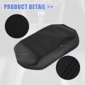 X Autohaux Microfiber Leather Auto Car Armrest Protective Cover Pad For Honda Civic 2012 2013 2014 2015 Black With Stitching
