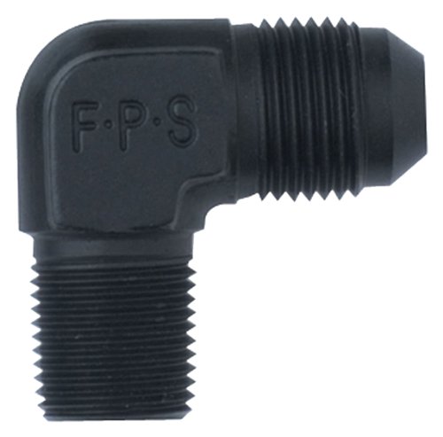 Fragola 482288-bl Black Size -8 X 1 2 Mpt 90a Adapter Fitting