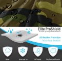 Eliteshield Lightweight Atv Cover Weatherproof Quad Four Wheeler Riding Lawn Mower Camo Color Fits 77 Long