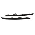 Toyota Rav4 2019 2020 2021 2022 Front Upper Grille Molding Pair Textured Black Driver And Passenger Side Except Adventure Trd 