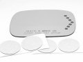 Fits 05-10 Avalon Right Passenger Convex Mirror Glass Lens W Etched Signal Icon Uses Existing Led Silicone 