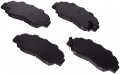 Centric Metallic Brake Pad W Shims 102 05030 