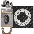 Niche Rear Left Brake Rotor Caliper Pad Kit For Polaris Rzr 800 Sportsman 500 Touring X2