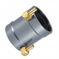 Uxcell Rc Model Boat Motor Water Cooling Jacket Metal Parts 28mm Titanium Tone For 28-series Part Accessory