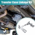 X Autohaux 1 Set Transfer Case Linkage For Jeep Cherokee Xj 1986-2001 Silver Tone