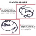 Rear Right Abs Wheel Speed Sensor Als1819 For Mitsubishi Lancer 2007 2010 Outlander 2012 And Rvr 2011 Replaces 4670 A580