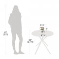 Catalina Lighting Modern Multipurpose Spotlight Desk Or Wall Mount Accent Lamp 6 Brushed Nickel Pack Of 1