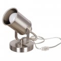 Catalina Lighting Modern Multipurpose Spotlight Desk Or Wall Mount Accent Lamp 6 Brushed Nickel Pack Of 1