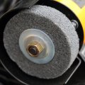 150x25x20mm 180 Grit Non-woven Polishing Burnishing Wheel Nylon Wire Drawing Abrasive Flap For Surface Treatment Stainless 