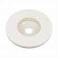 4-inch Compressed Wool Polishing Wheel Round Buffing Pads 5 Pcs