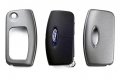Originaleuro Car Remote Flip Key Cover Case Skin Shell Cap Fob Protection Abs Gray For Ford 2005 