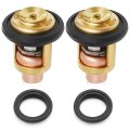 Zreneyfex 75692q2 75692t3 2 Pcs Outboard Thermostats With 4 Seals Replacement For Mercury 135 140 150 175 200 Hp Engines 