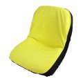 Yellow Seat Cover For John Deere F620 Ztrak F680 F687 727a Mini Frame 757 Mid Mount 737 With 18 In Backrest 