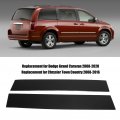 Front Door B Pillar Trim 5020665aa Strong Protection Stylish 1pair Windshield Outer Replacement For Dodge Grand Caravan