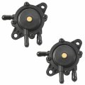 Hqrp 2-pack Fuel Pumps Compatible With Kawasaki 49040-7001 49040-0769 49040-2075 Replacement Fits Fh381v-fh680v 15-25 Hp