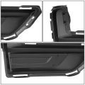 Auto Dynasty Non Fog Light Style Ni1038148 Front Cover For Nissan Rogue 2017-2020 Driver Left Side Smooth Black