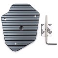 Extension Kickstand Pad Sidestand Plate Cnc Anodized For Suzuki Gsxs750 Gsxs1000 2017 2019 Gray T6061 Aluminum Gzsp-jd-029 
