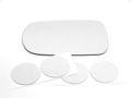 91-96 Inf G20 Nis 90-96 300zx 89-94 Maxima Left Driver Clear Mirror Glass Lens W Adhesive Usa
