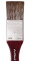Da Vinci Oil Acrylic Series 5096 Grigio Paint Brush Flat Mottler Synthetic With Bordeaux Ergonomic Handle Size 30 
