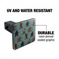 8-bit Pixel Heroes Rpg Pattern Tow Trailer Hitch Cover Plug Insert