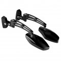 Qii Lu Rearview Mirror 2pcs Motorcycle Modified Racing Side Mirrors For Ninja 250 500 Zx6 Zx7 Zx9 Zx10 Zx12