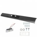 Labwork Steel Rear Roll Pan With License Light Lamp Screws Replacement For Toyota Tacoma Standard Bed 1995-2004