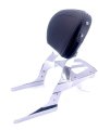 Mylohas Stud Sissy Bar Backrest Luggage Rack For Kawasaki Vulcan 500 Vn En1990-2009 Ltd 