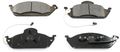 Durago Bp760 Ms Front Semi-metallic Brake Pad 